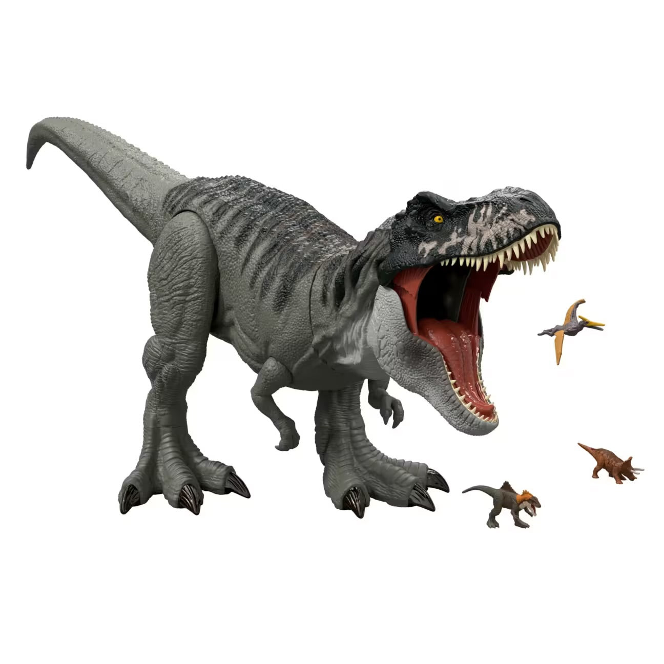 Figura Súper Colosal Jurassic World Rebirth Tyrannosaurus Rex