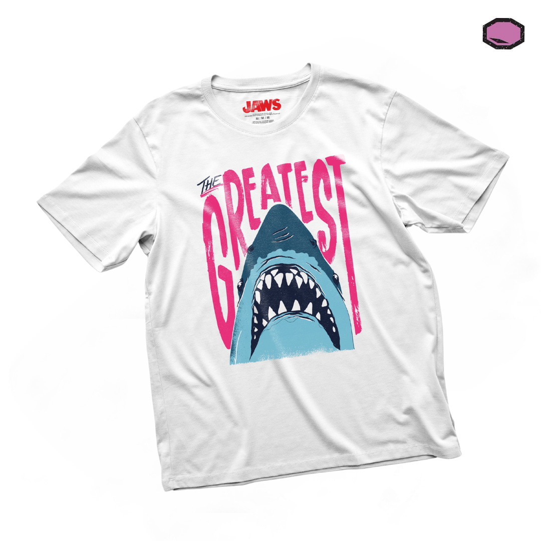 Playera Jaws The Greatest Blanca