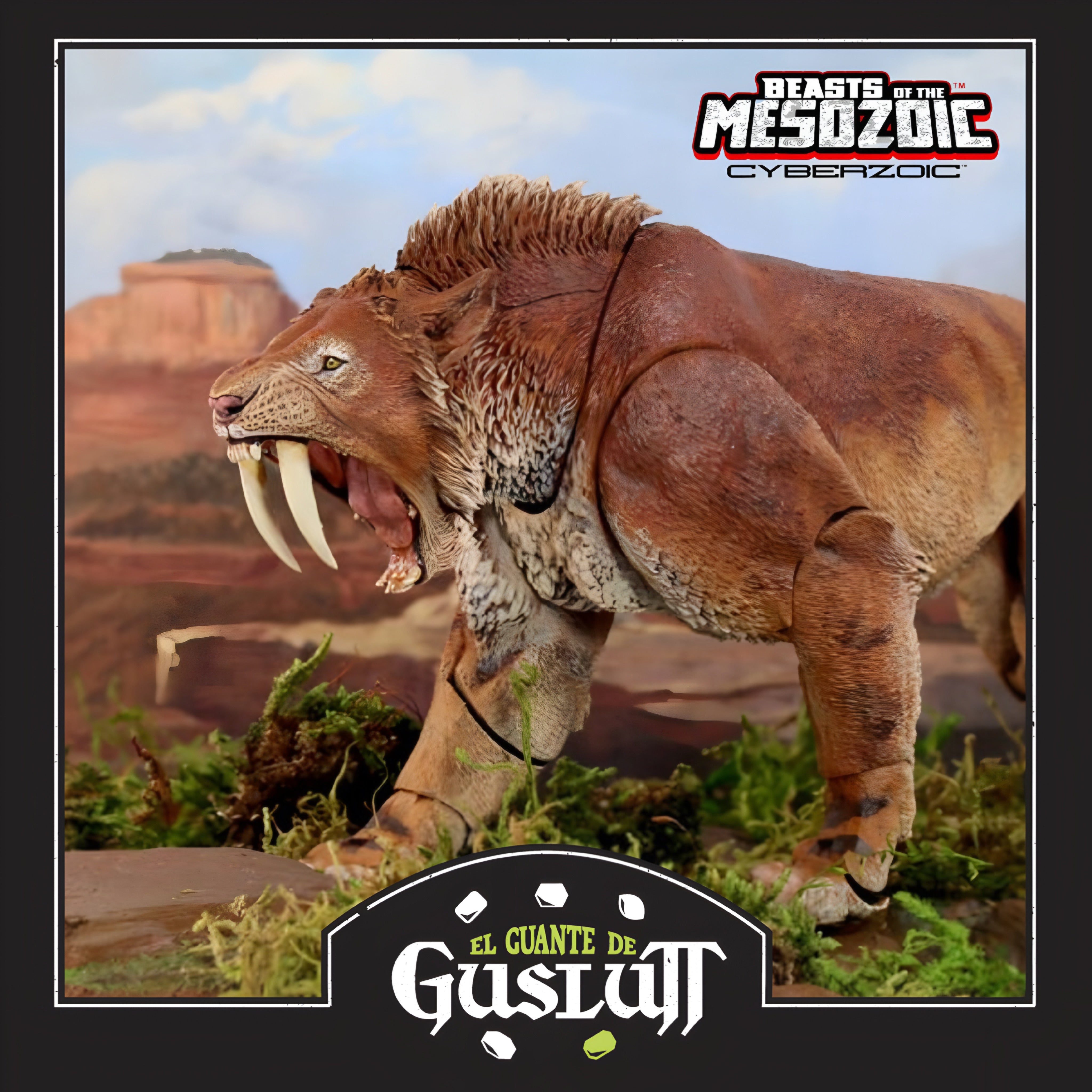 Beasts of the Cenozoic “Smilodon Populator” Tanned Version