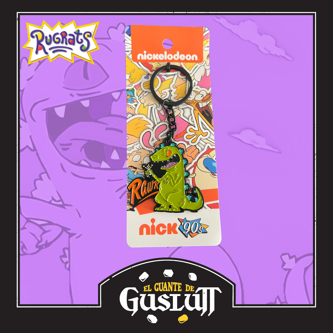Llavero Nickelodeon Reptar Rawr! Metálico Edición Limitada