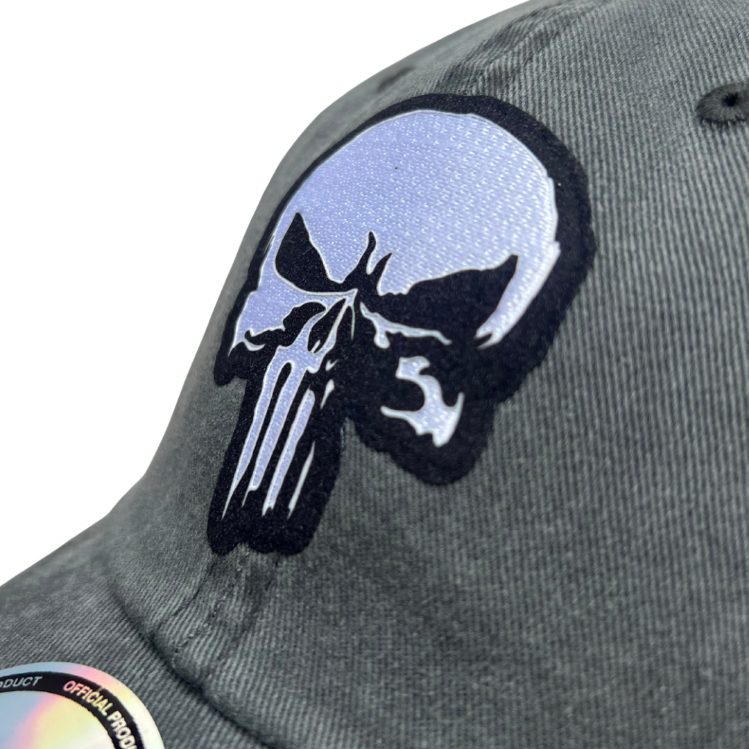Gorra Marvel “The Punisher” Gris Vintage