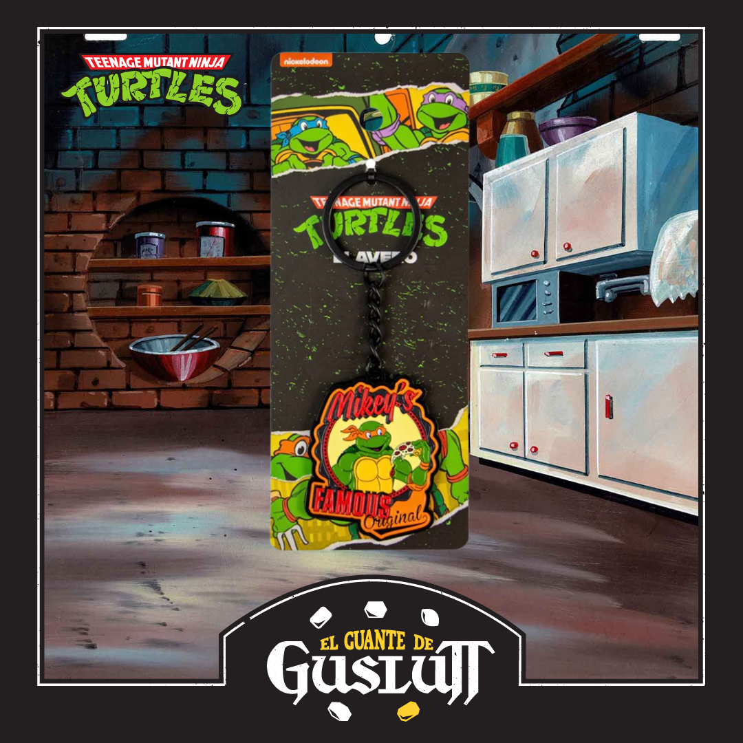 Llavero Nickelodeon Tortugas Ninja Metálico Edición Limitada