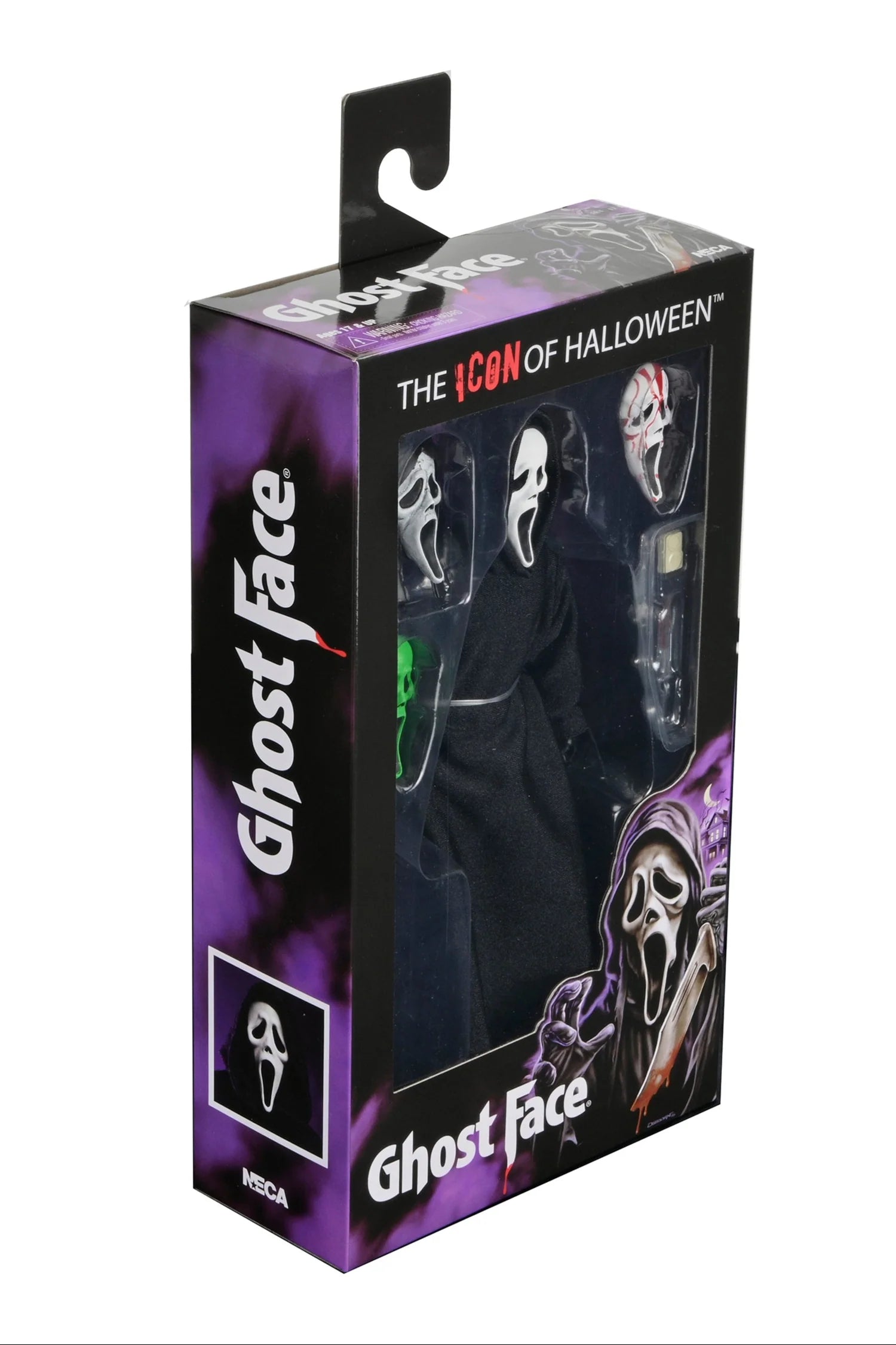 Figura NECA Ghostface The Icon of Halloween Edición Clothed