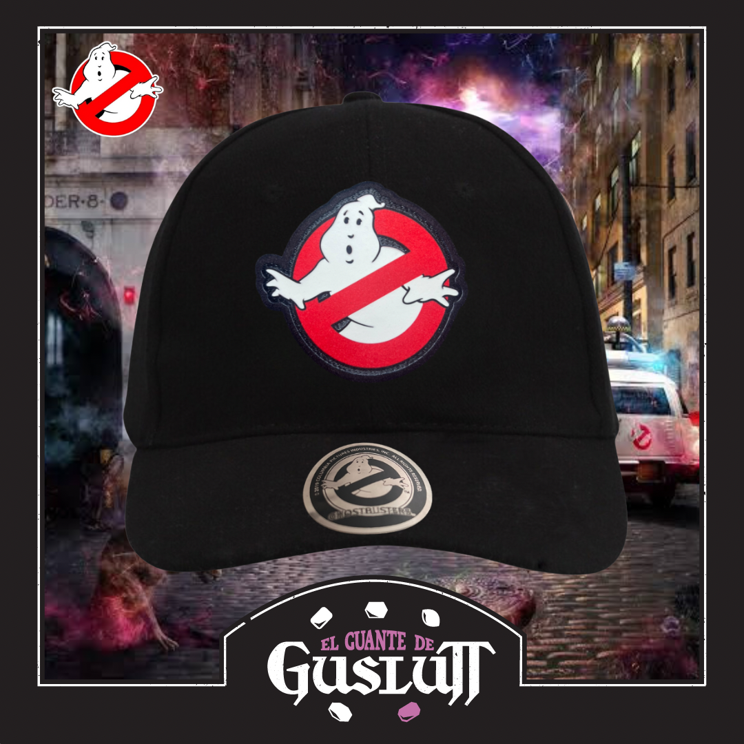 Gorra Los Cazafantasmas Logo Clásico Negra