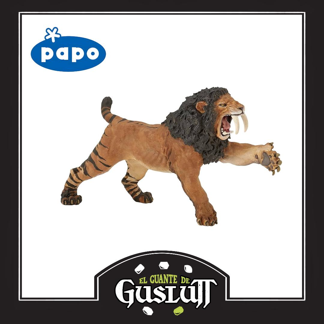 Figura Papo Smilodon Rugiente