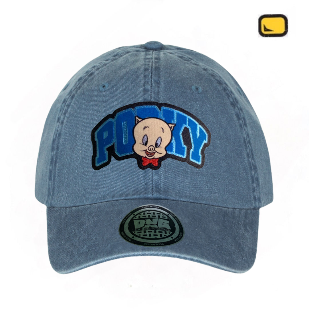 Gorra Looney Tunes “Porky Pig” Azul Vintage