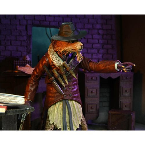 Figura NECA TMNT Splinter as Van Helsing Versión Ultimate