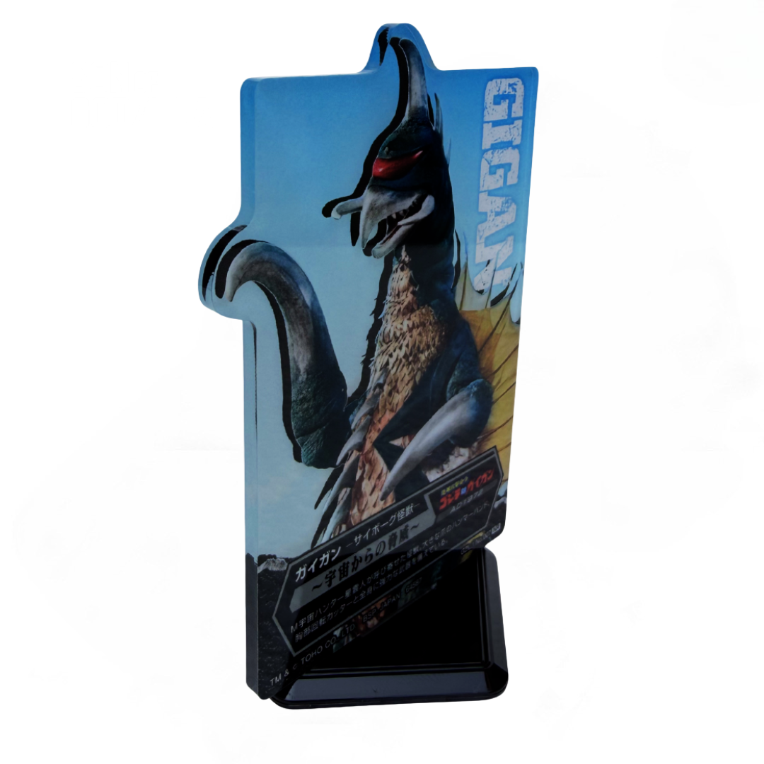 Tarjeta Acrílica con base Gigan (1972) Ichiban Kuji F Prize — Edición Japonesa