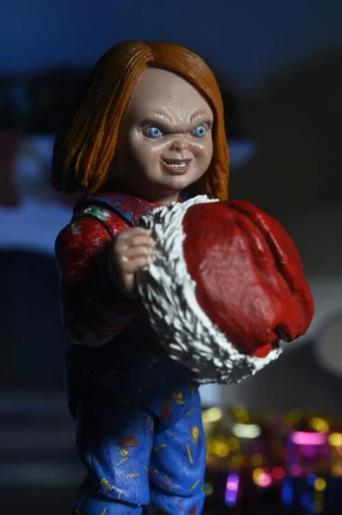 Figura NECA Chucky (Holiday Edition) Versión Ultimate