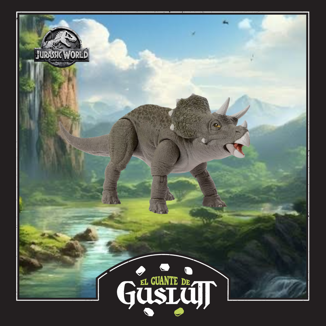 Figura Jurassic World Hammond Collection Triceratops Juvenil