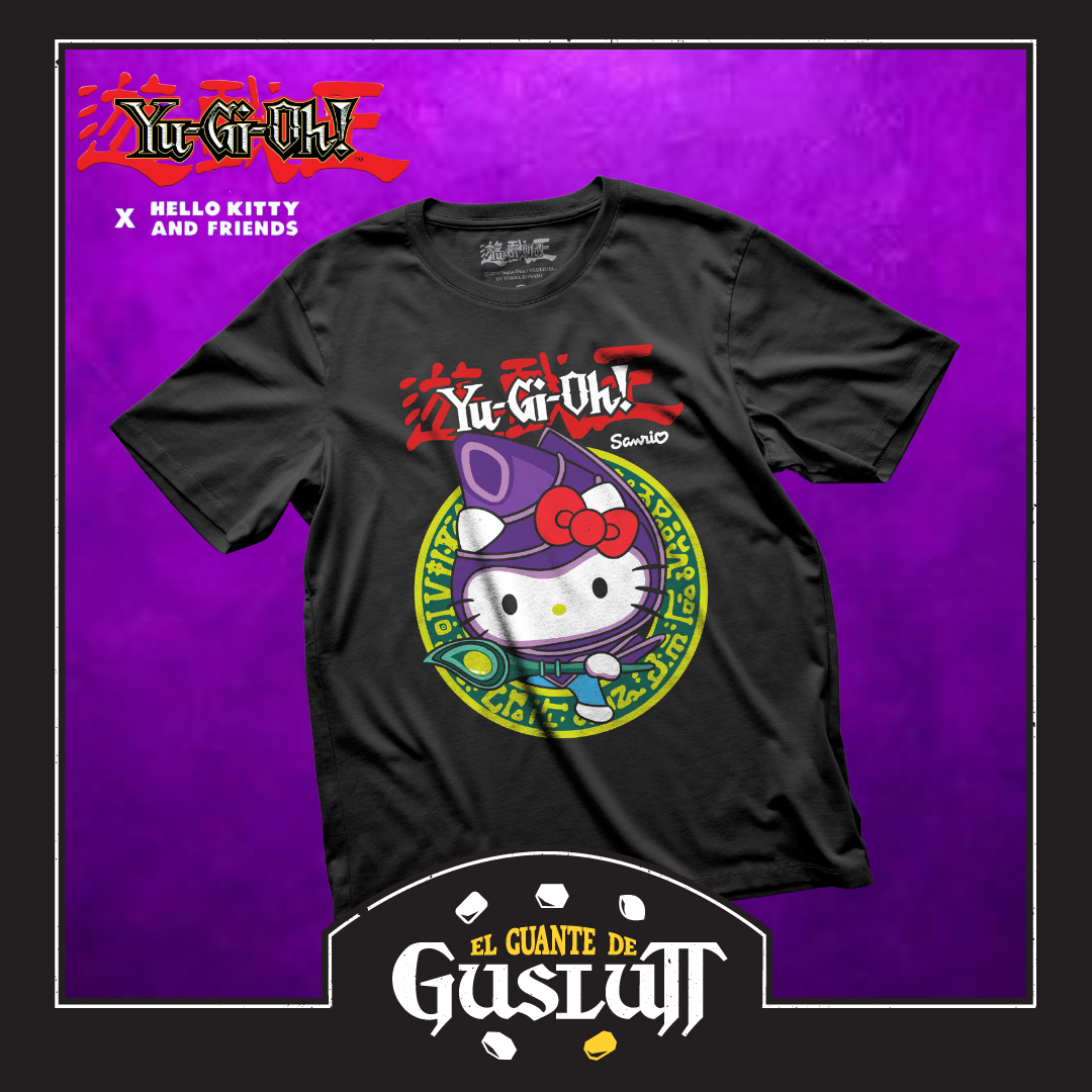 Playera Yu-Gi-Oh! X Hello Kitty and Friends Hello Kitty como Mago Oscuro