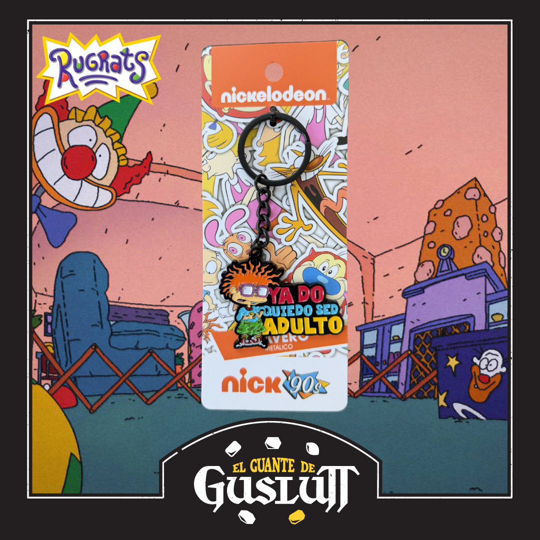 Llavero Nickelodeon Carlitos Metálico Edición Limitada