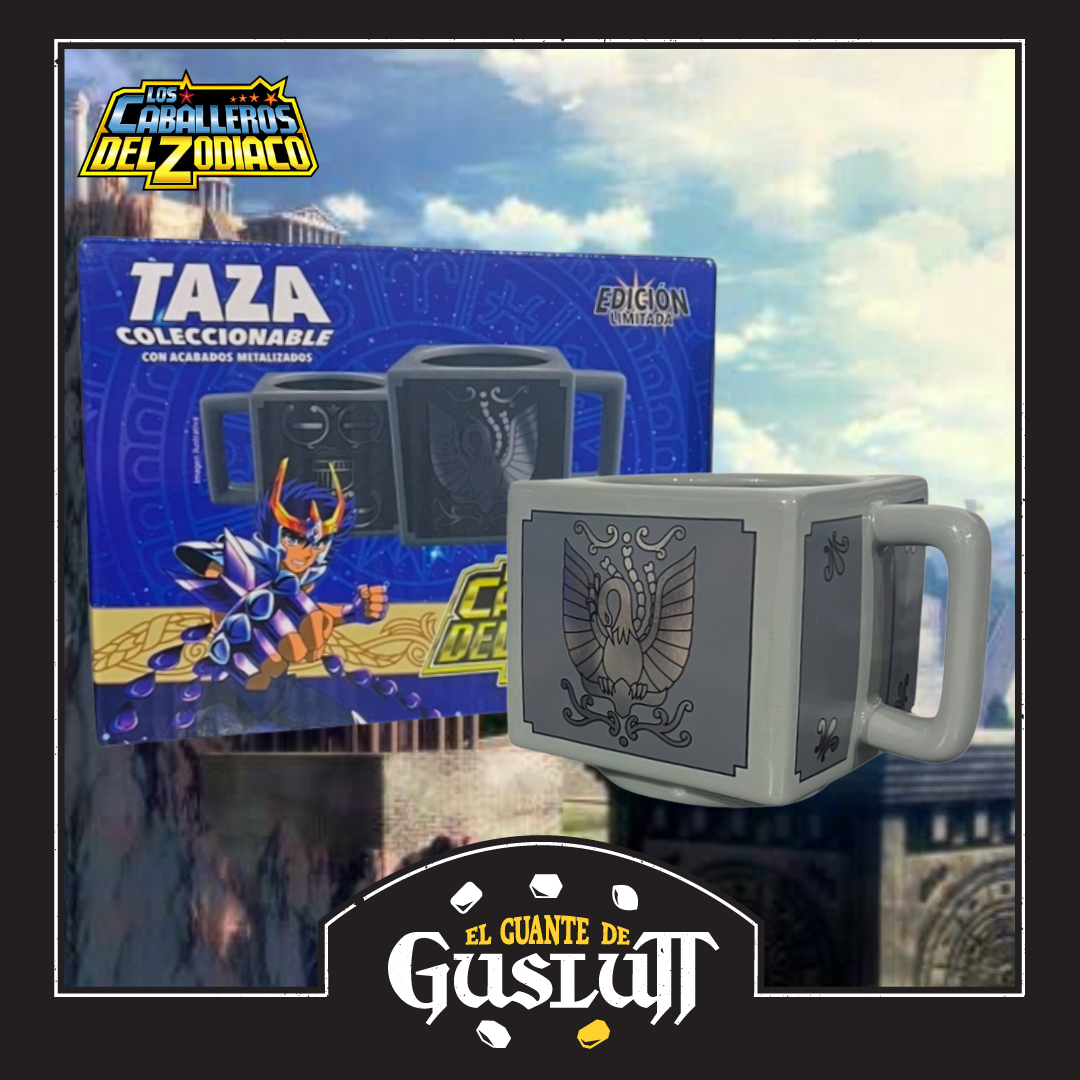 Taza Los Caballeros del Zodiaco Edición Especial Caja de Pandora Ikki de Fénix