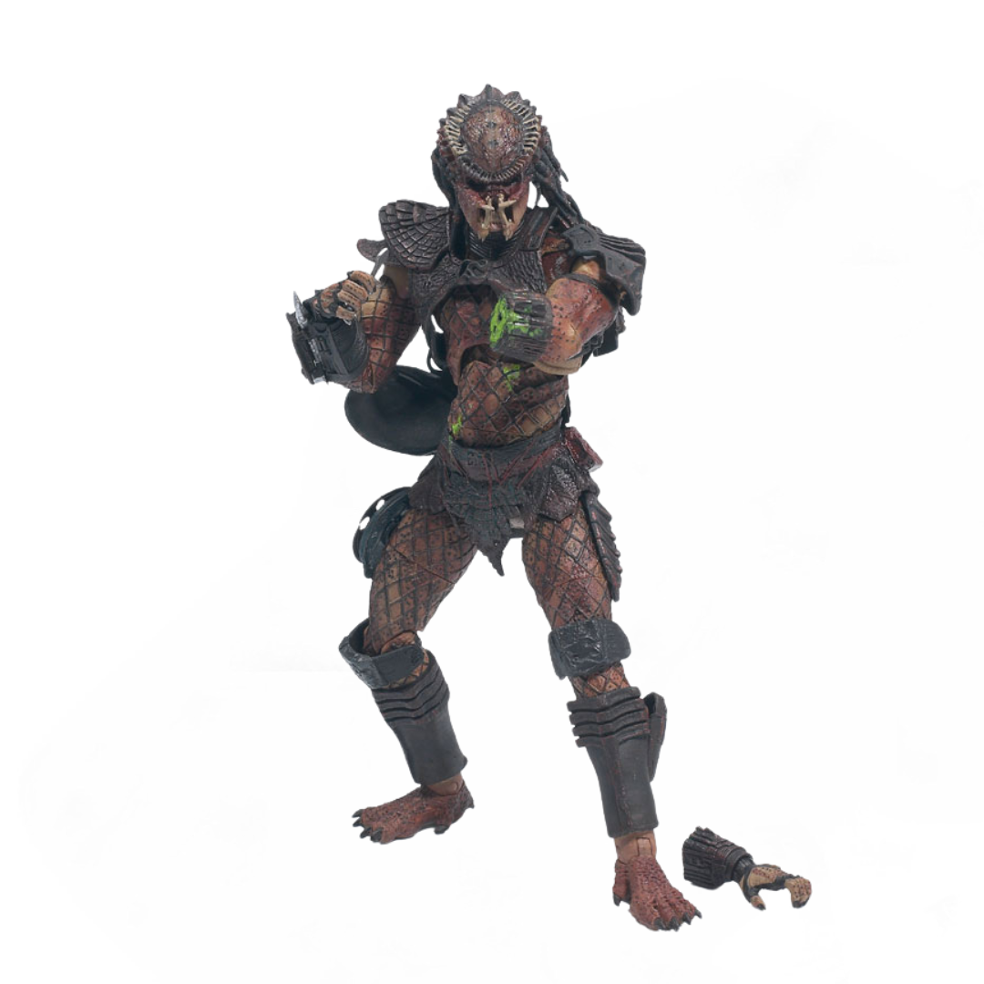 Figura Mcfarlane Toys City Hunter Predator Edición Battle Damage