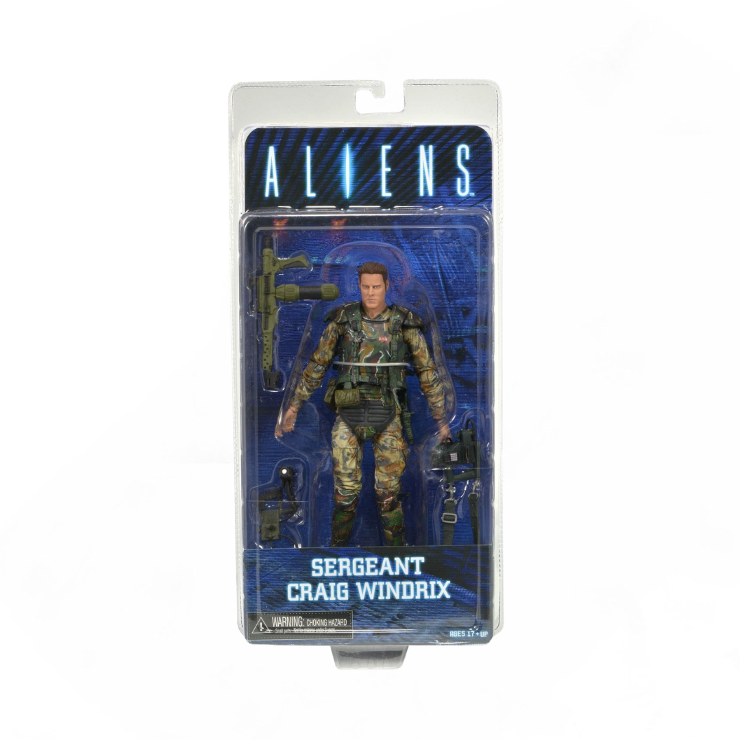Figura NECA Aliens Serie 2 Sergeant Craig Windrix