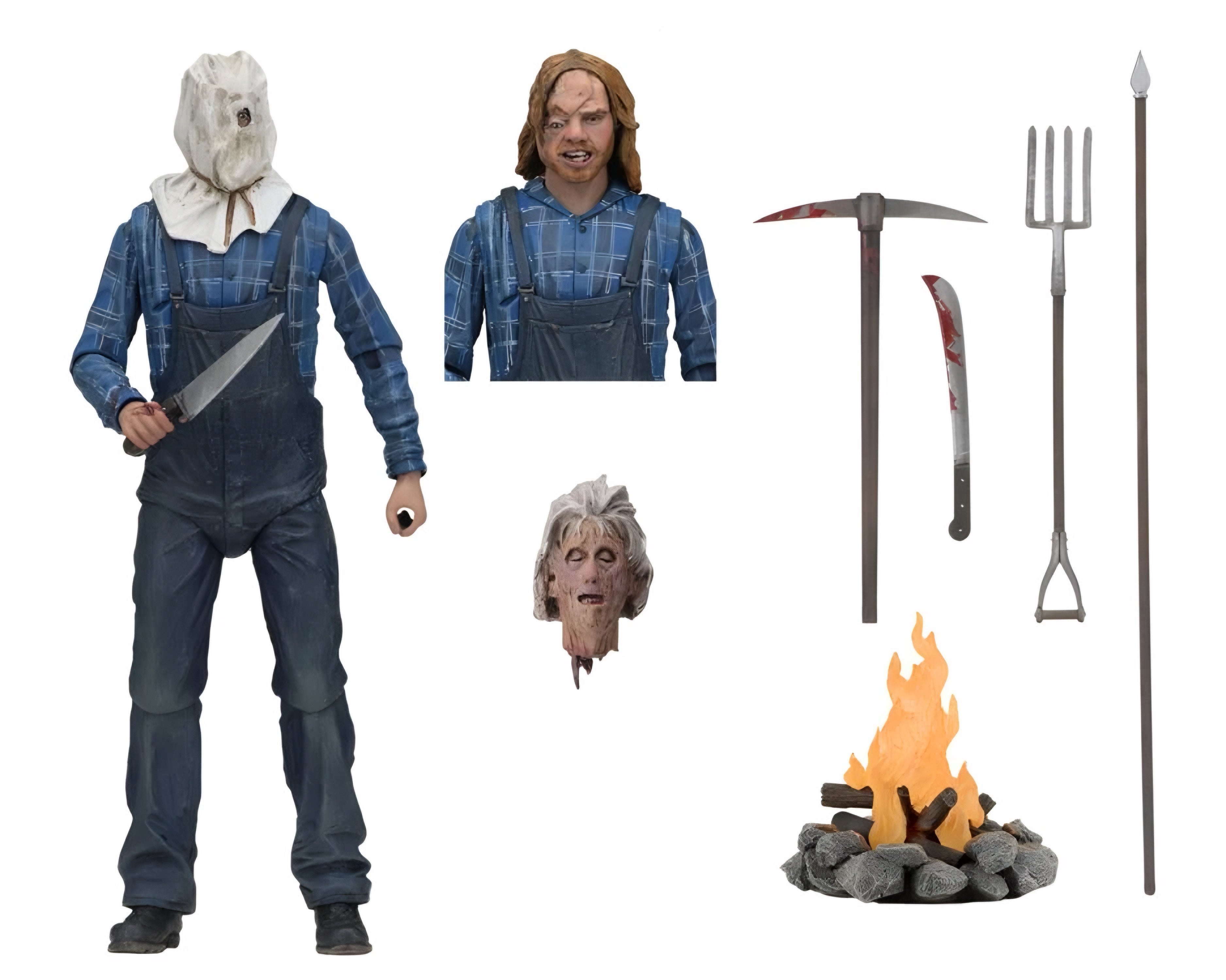 Figura NECA Friday the 13th Part II Jason Voorhees Versión Ultimate