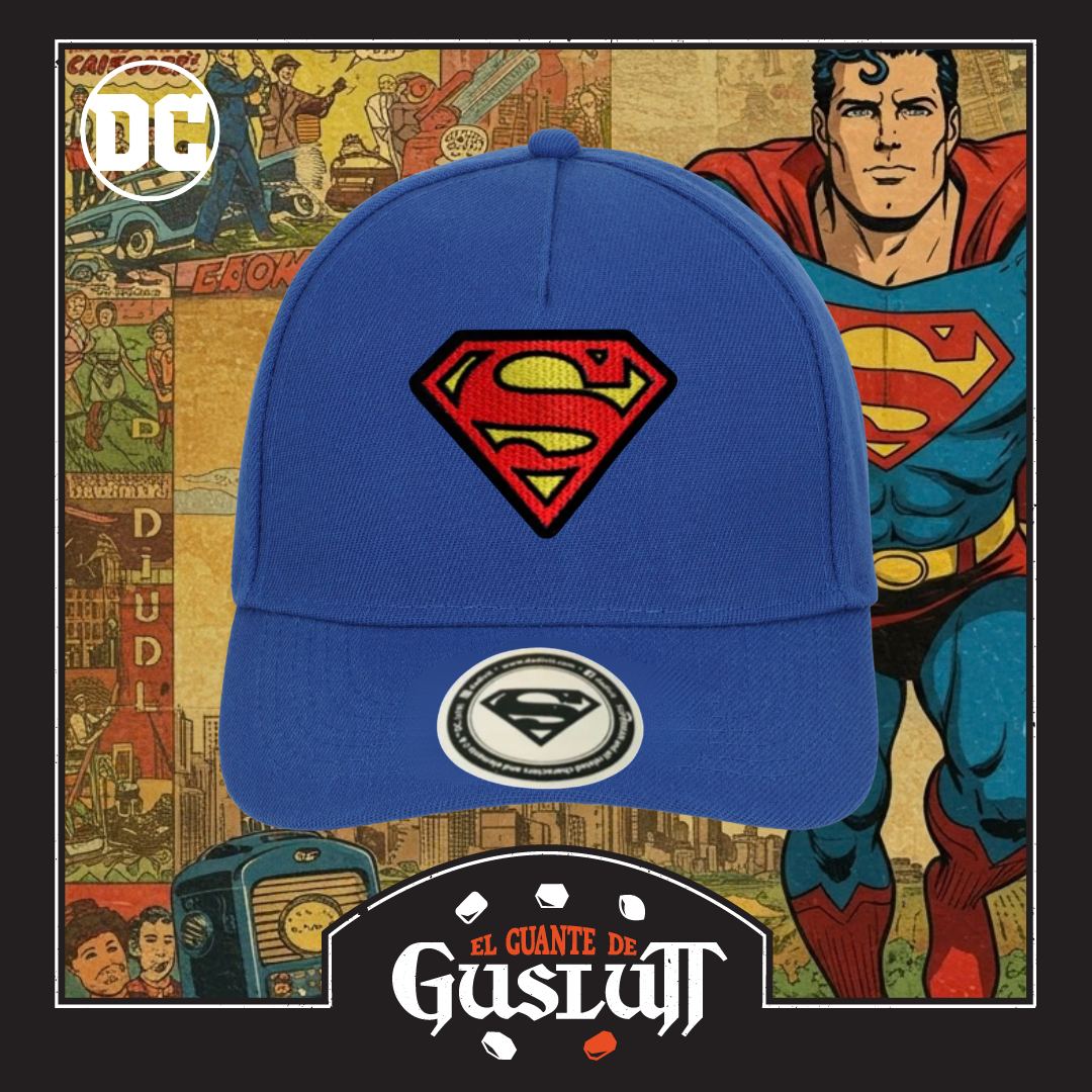 Gorra DC Comics Superman Logo Clásico Azul