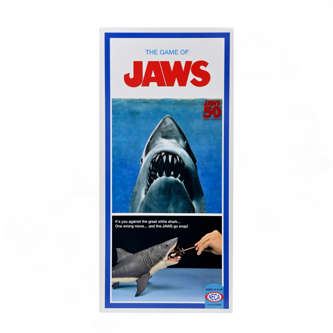 Set de Figura y Accesorios NECA The Game of Jaws Edición 50 Aniversario