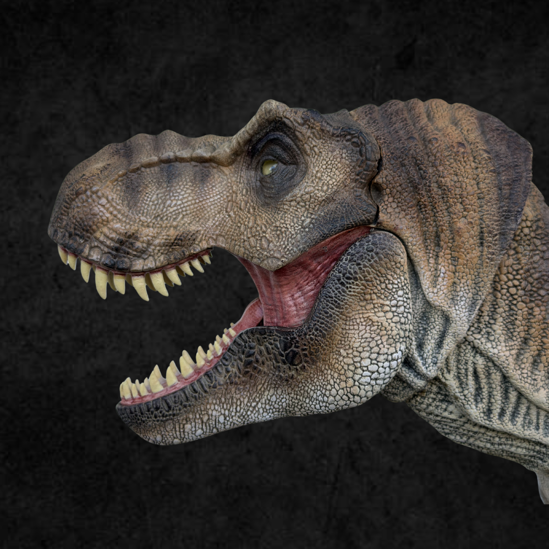 Figura Tyrannosaurus Rex Empress of Jurassic Premium Series Escala 1/18