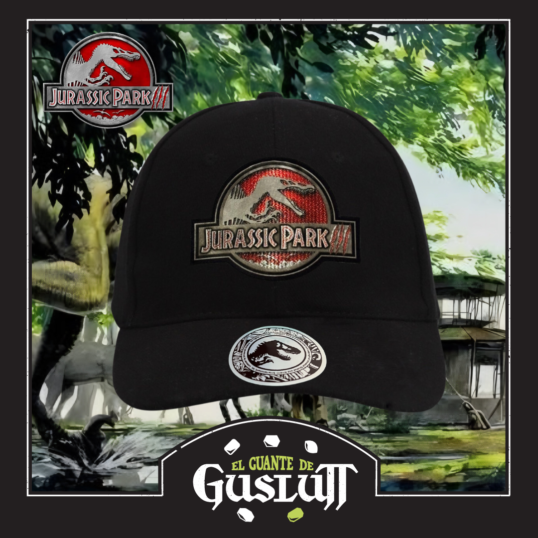 Gorra Jurassic Park III “Classic Logo” Negra