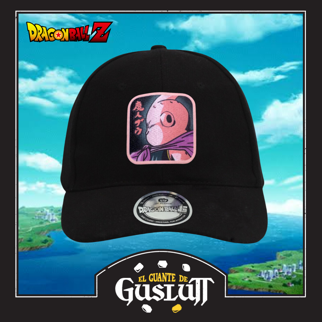 Gorra Dragon Ball Z Majin Buu Negra