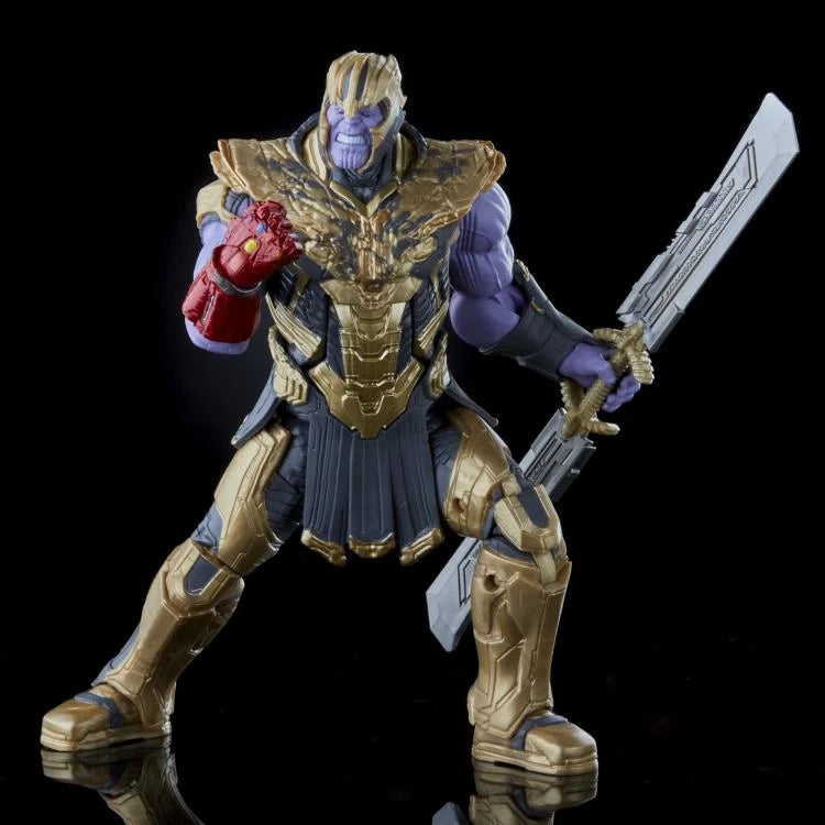 Set de Figuras Marvel Legends Infinity Saga Iron Man Mark 85 vs Thanos Escala 6 Pulgadas