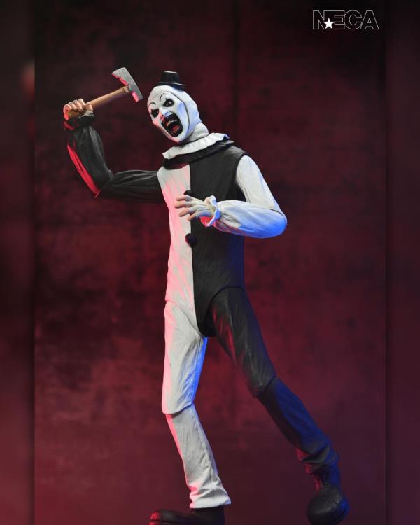 Figura NECA Terrifier Art The Clown Versión Ultimate
