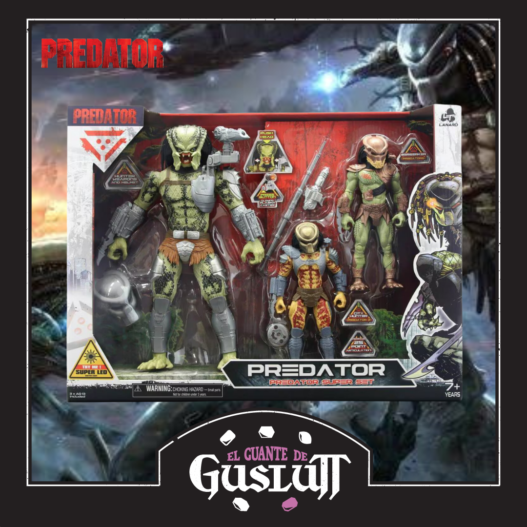 Set de Figuras Predator Super Set