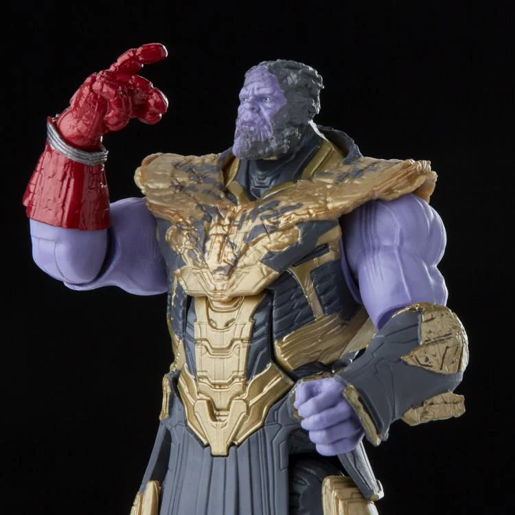 Set de Figuras Marvel Legends Infinity Saga Iron Man Mark 85 vs Thanos Escala 6 Pulgadas