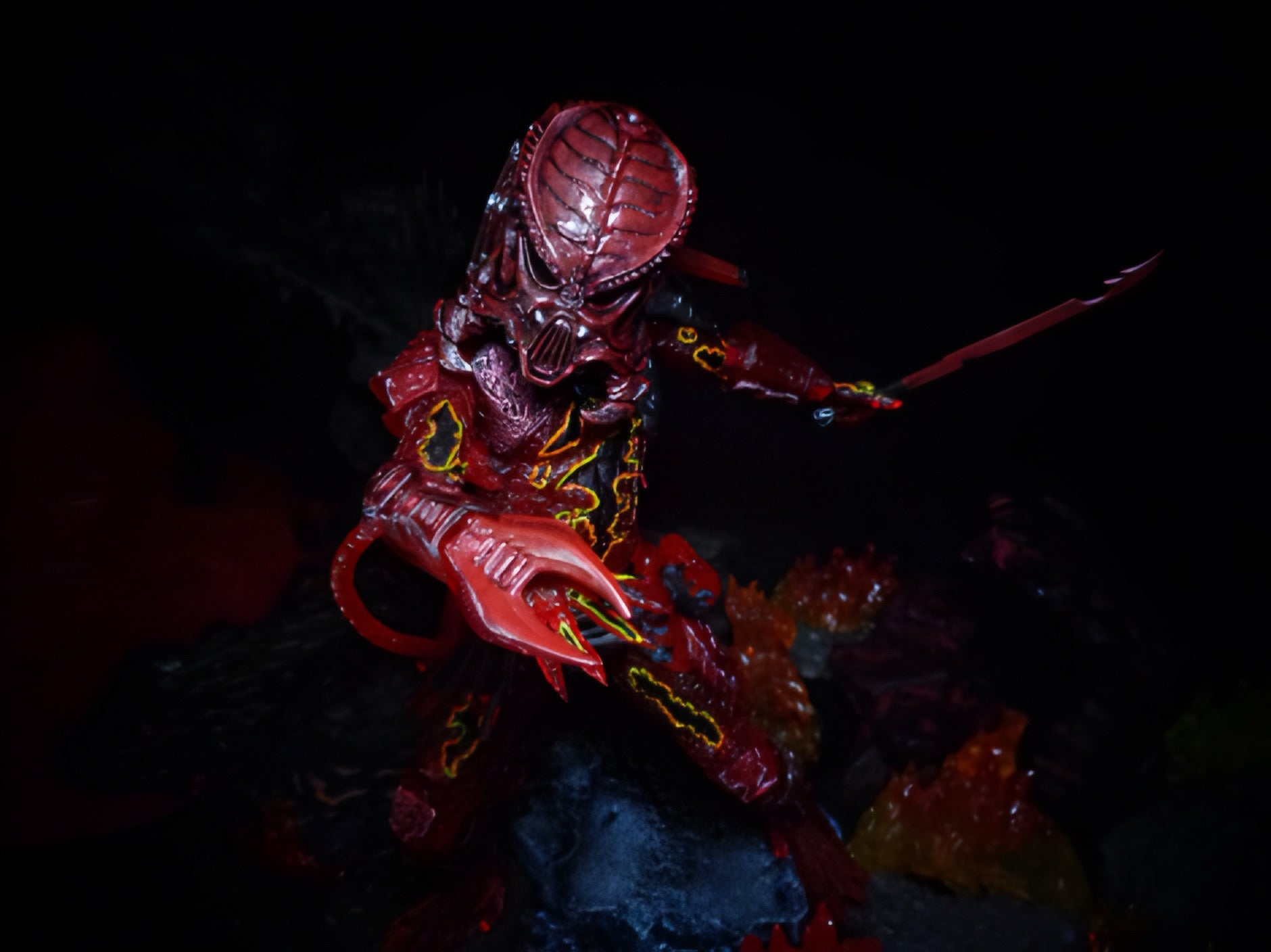 Figura NECA Serie 10 Lava Planet Predator