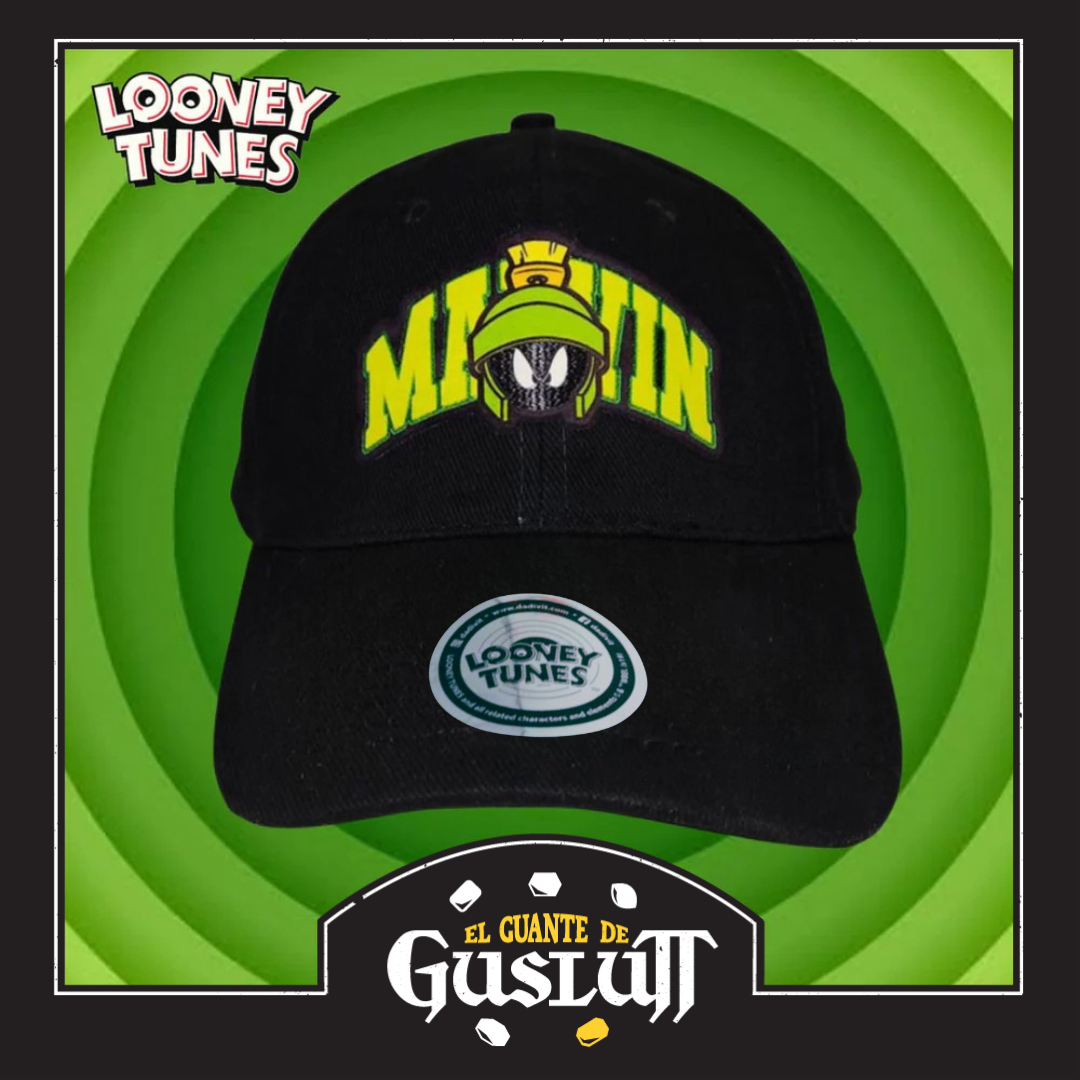 Gorra Looney Tunes Marvin The Martian Negra