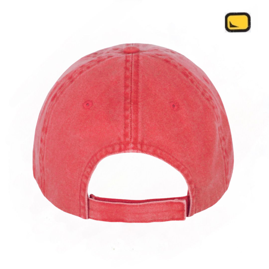 Gorra Demon Slayer: Kimetsu No Yaiba Pilar de la Llama Kyojuro Rengoku Roja Tipo Deslavada