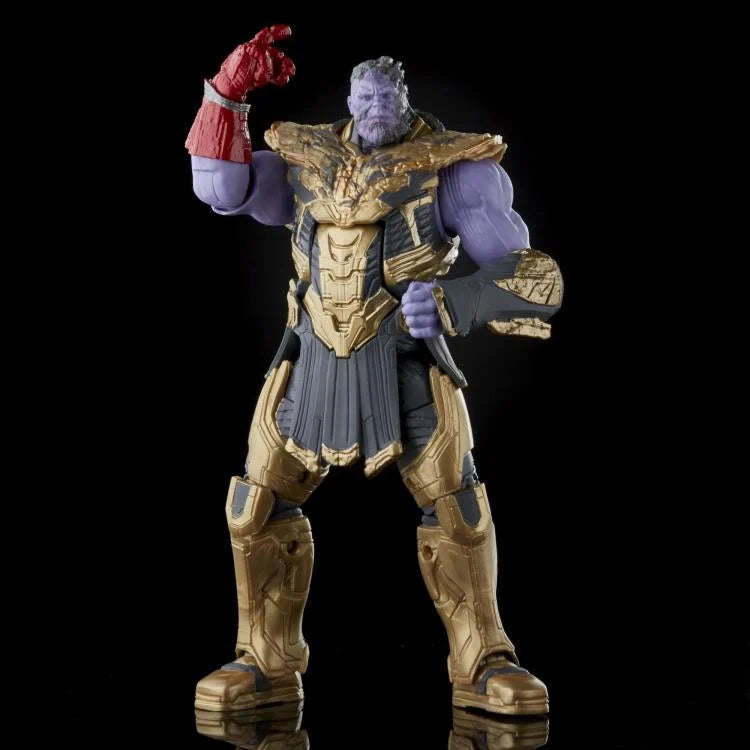Set de Figuras Marvel Legends Infinity Saga Iron Man Mark 85 vs Thanos Escala 6 Pulgadas