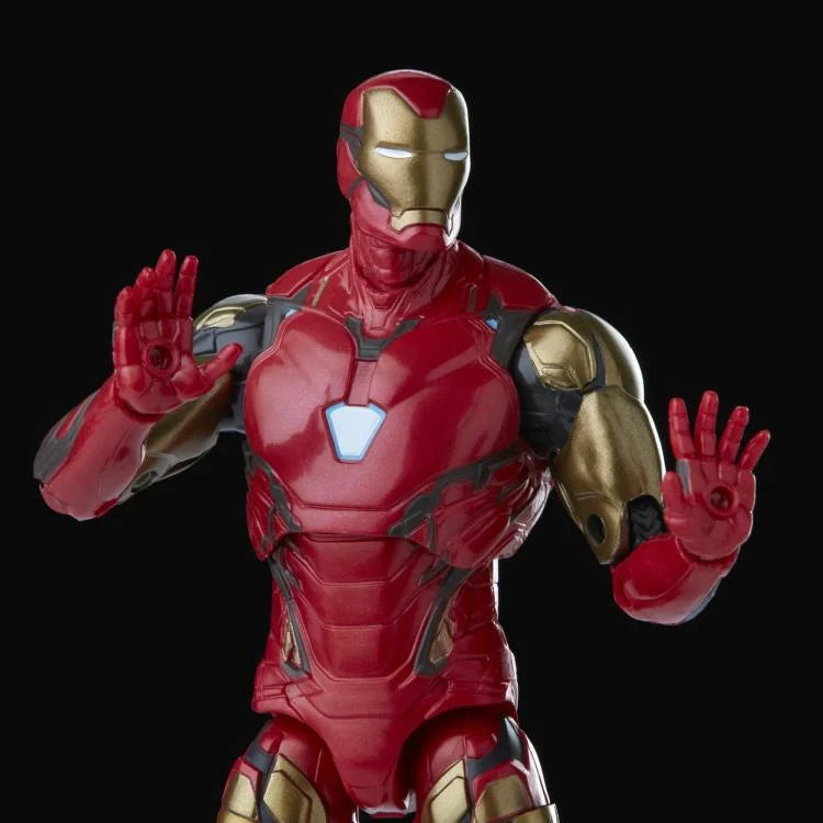 Set de Figuras Marvel Legends Infinity Saga Iron Man Mark 85 vs Thanos Escala 6 Pulgadas