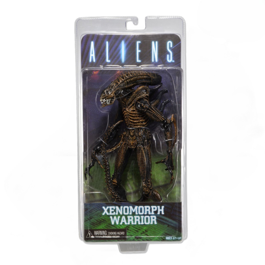 Figura NECA Aliens Serie 1 Xenomorph Warrior Versión Café