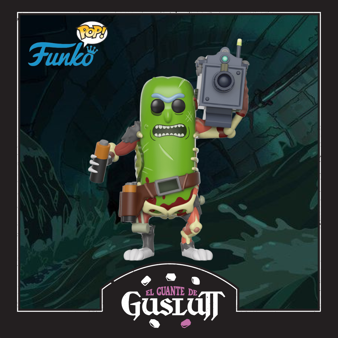 Figura Funko Pop Rick and Morty Pickle Rick (with Laser)