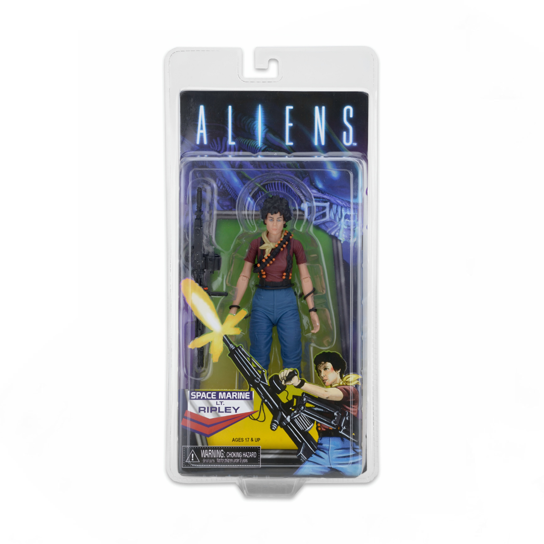 Figura NECA Aliens Kenner Tribute Space Marine LT. Ripley