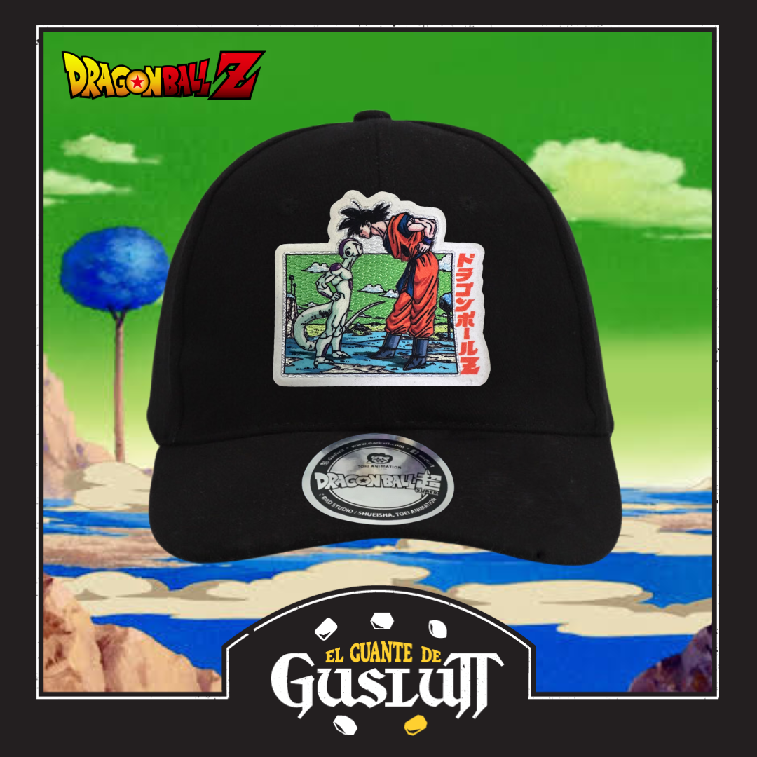 Gorra Dragon Ball Z Goku vs Freezer Negra