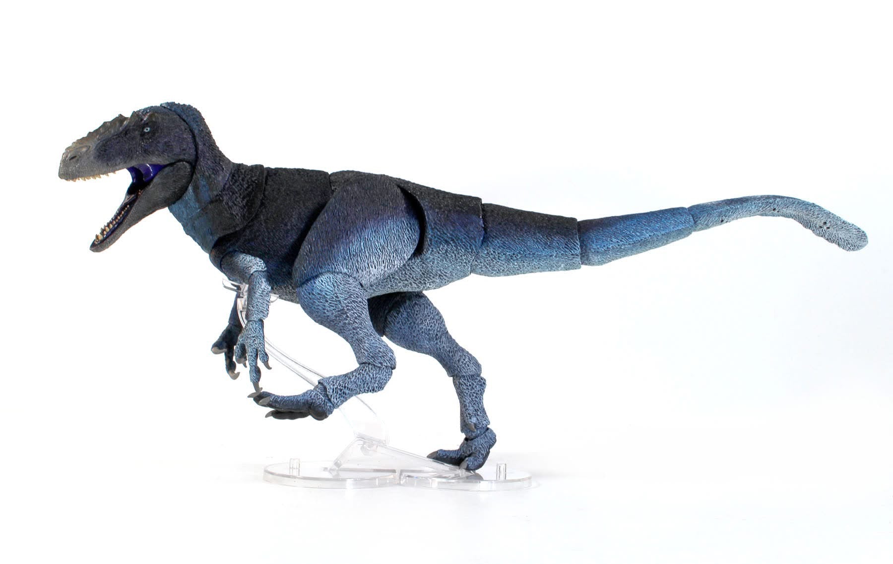 Figura Cyberzoic Yutyrannus Huali Edición Azul Escala 1/18
