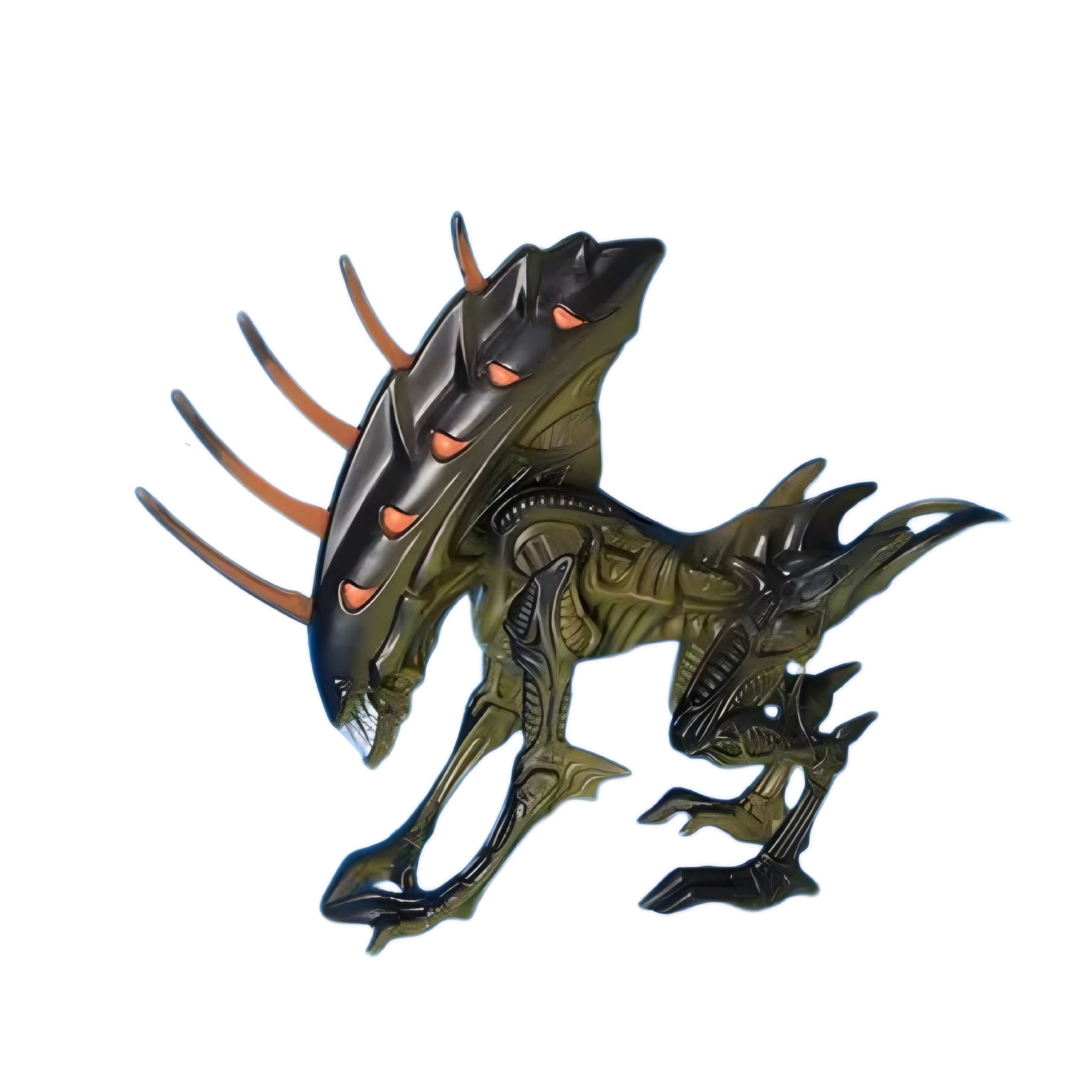 Figura Retro Kenner Wild Boar Alien con acción de ataque