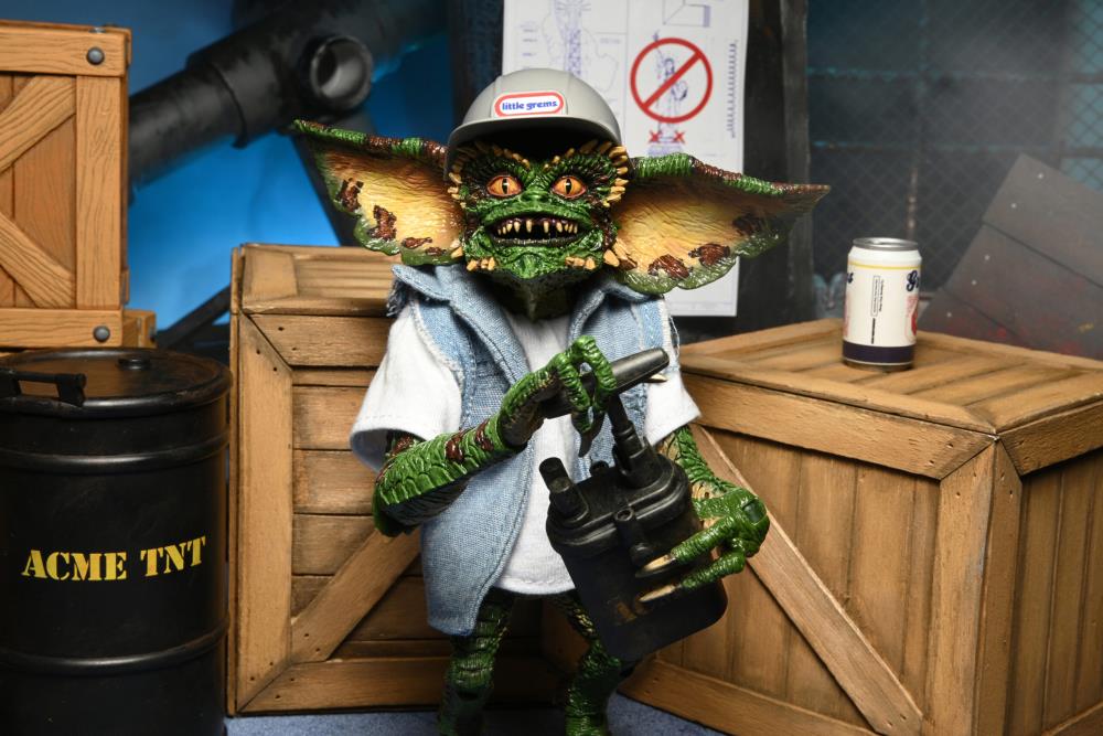 Set de Figuras NECA Gremlins 2: The New Batch Demolition Gremlins Versión Ultimate