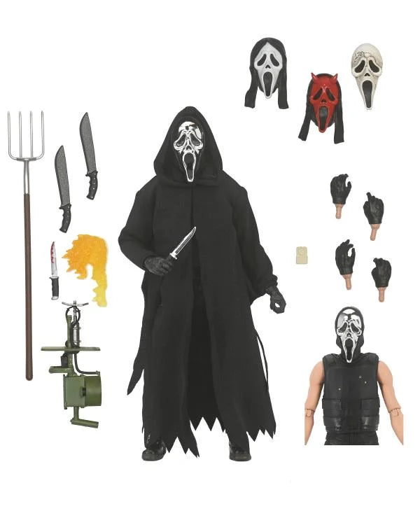 Figura NECA Ghostface Inferno Versión Ultimate