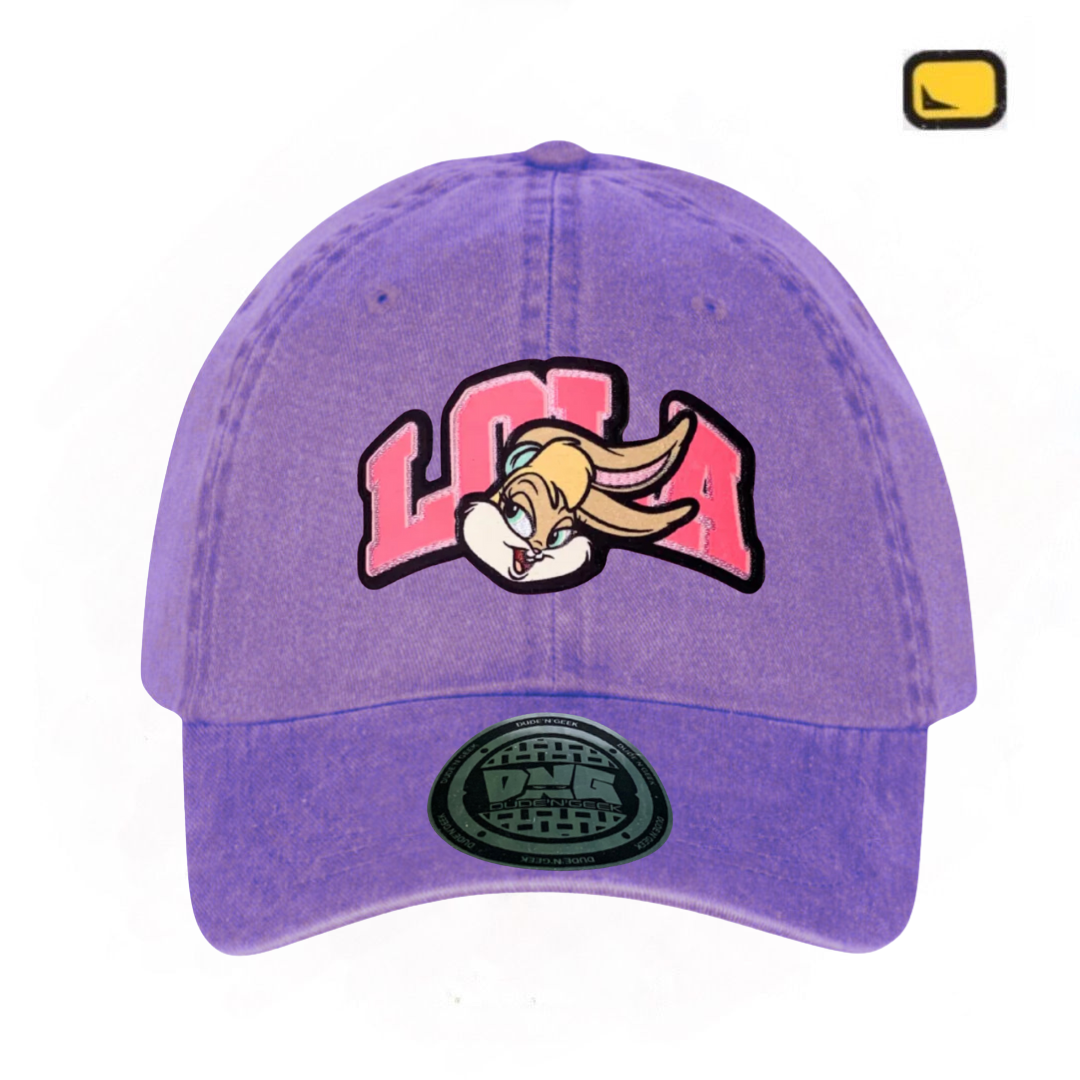 Gorra Looney Tunes “Lola Bunny” Morada Vintage