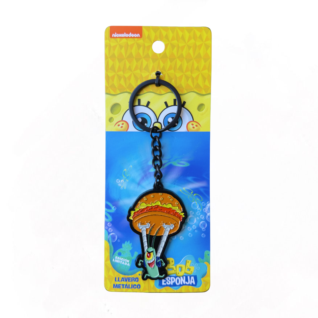 Llavero Nickelodeon Plankton Metálico Edición Limitada