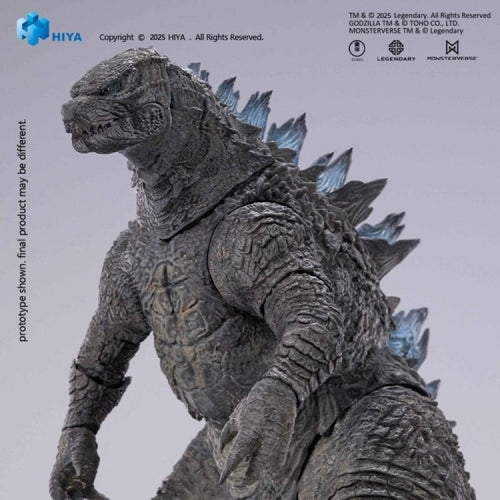 Figura Hiya Toys Godzilla Heat Ray Godzilla Versión Traslúcida 2014 Escala 1/10