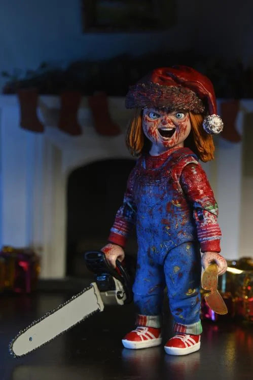 Figura NECA Chucky (Holiday Edition) Versión Ultimate
