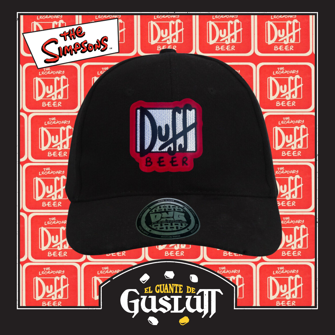 Gorra The Simpsons “Duff Beer” Negra