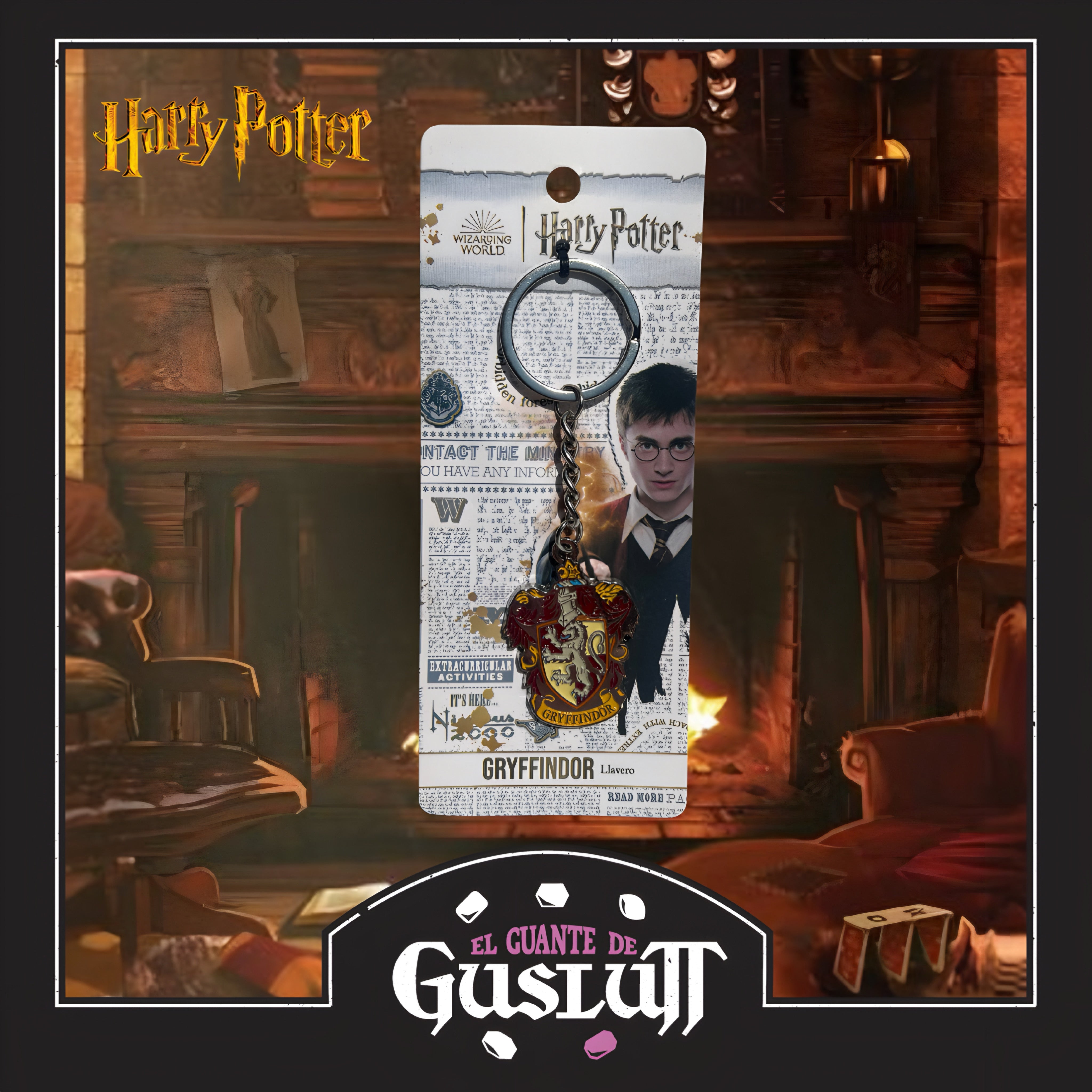 Llavero Harry Potter Gryffindor Metálico Edición Limitada