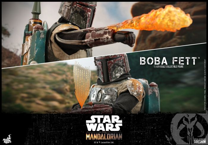 Figura Hot Toys Star Wars The Mandalorian Boba Fett Escala 1/6