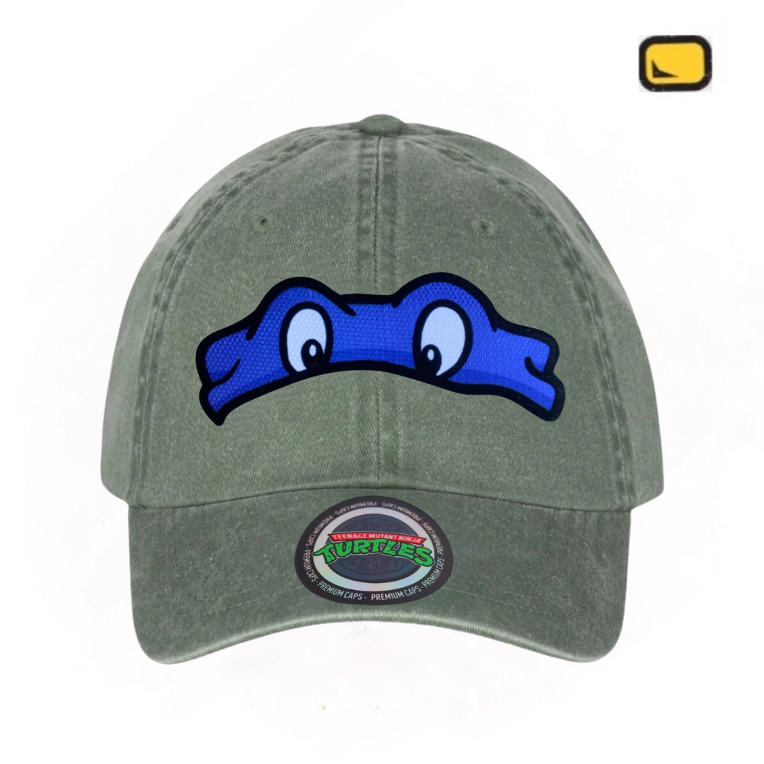 Gorra Tortugas Ninja Donatello Verde Tipo Deslavada